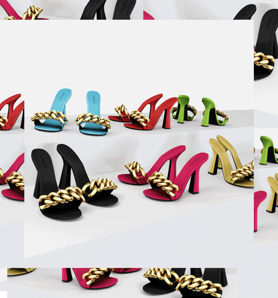 Босоножки Versace Sol Heels